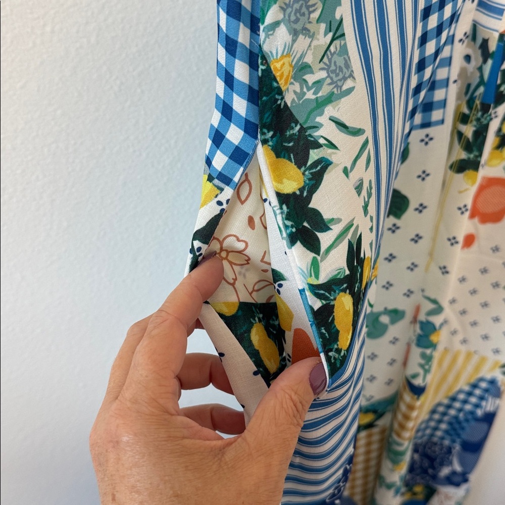 Floral Patchwork Maxi Dress - Picture 5 of 5